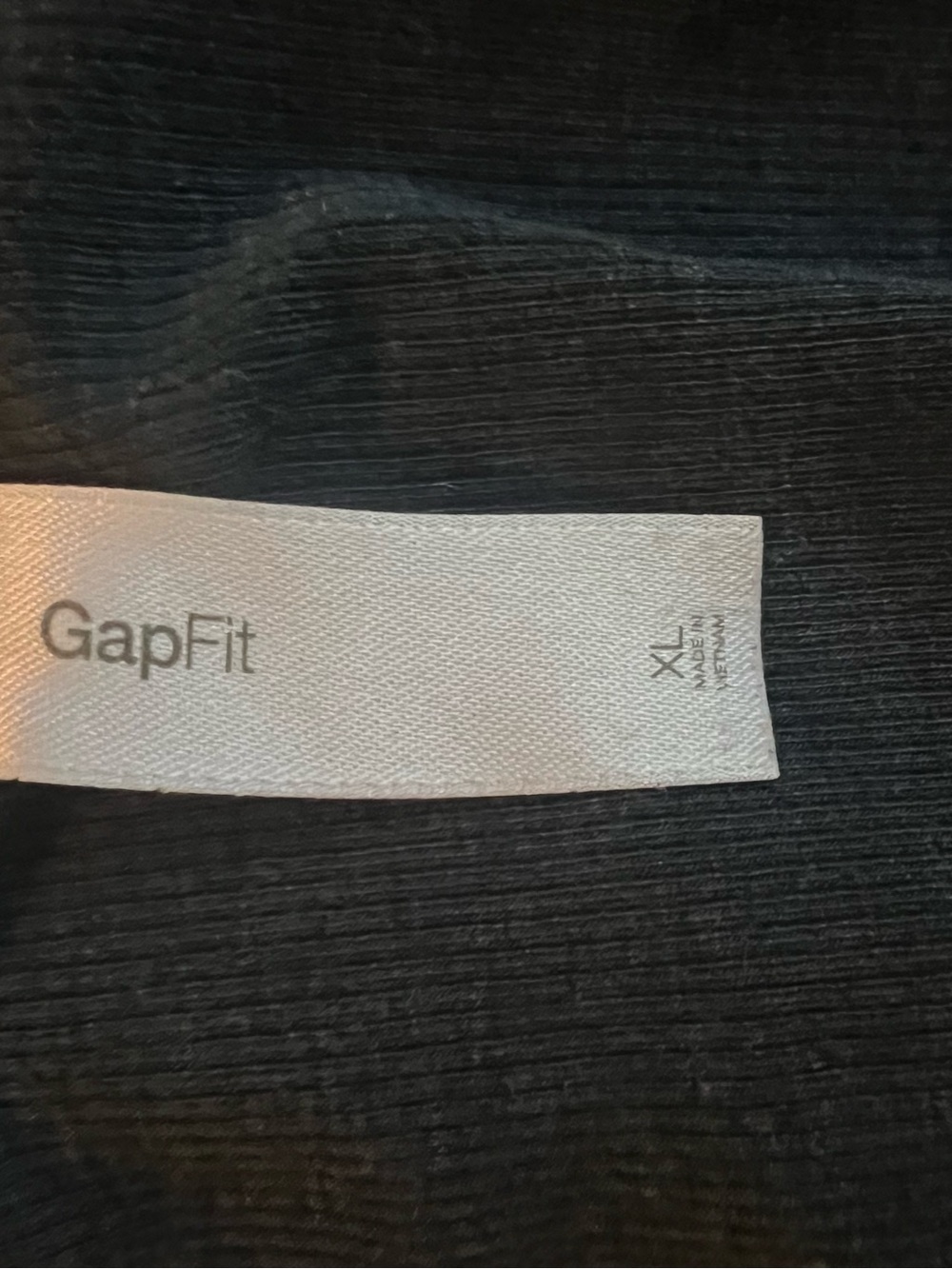 GAP Navy Scoop Neck Athletic Tank - Picture 3 of 4